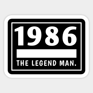 1886 birthday Sticker